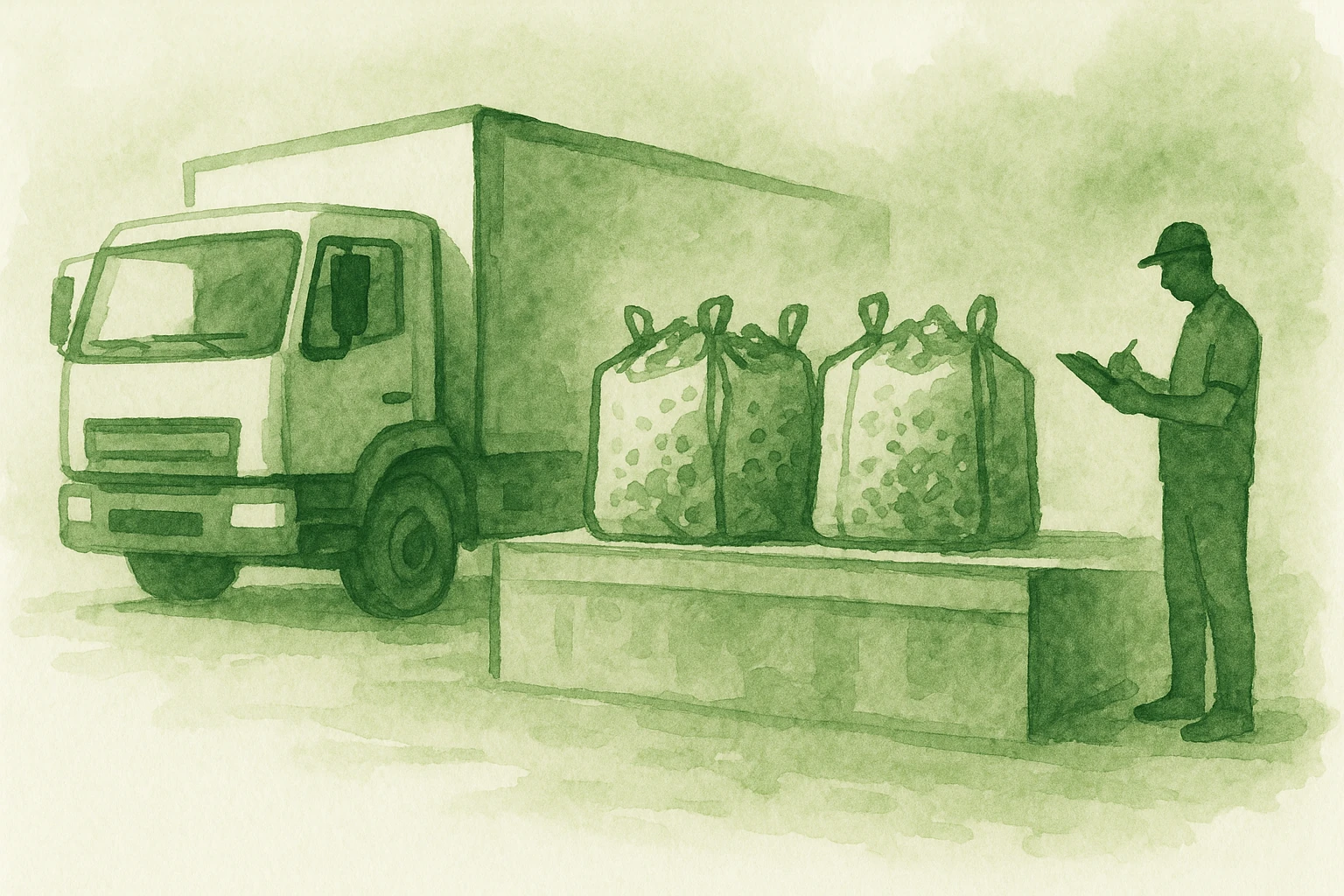 Sammlung von Altglas