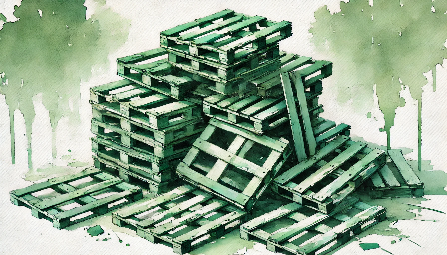 recykling palet drewnianych Ekologistyka24