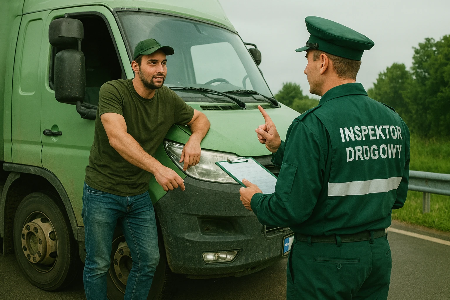 zatrzymanie transportu odpadów