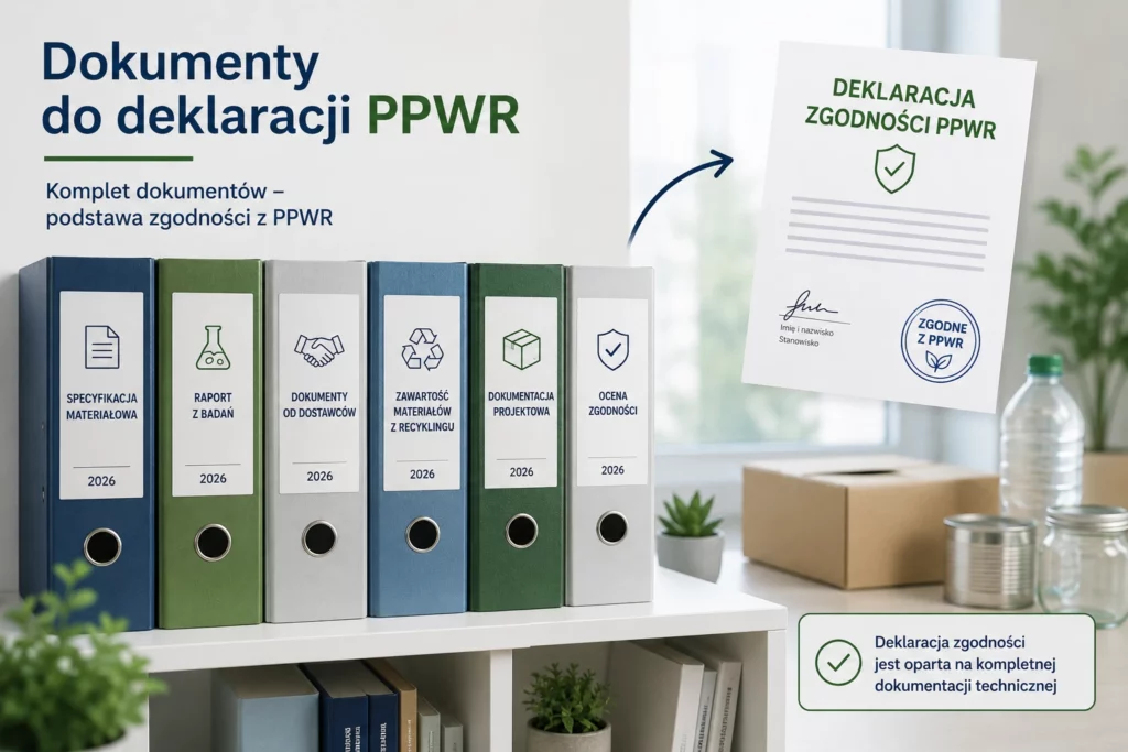 Unterlagen für die PPWR-Erklärung