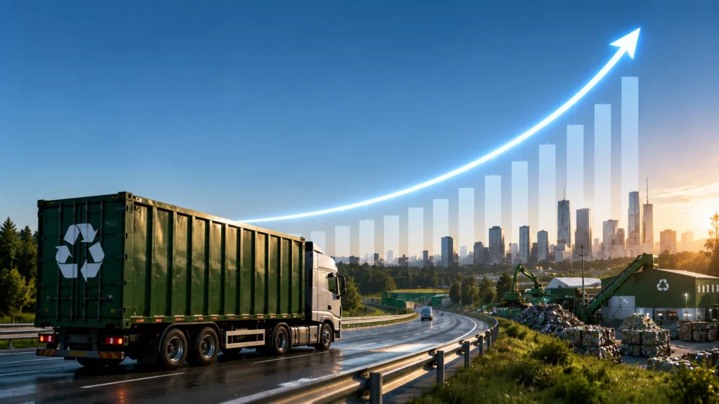 Abfalltransport in Europa