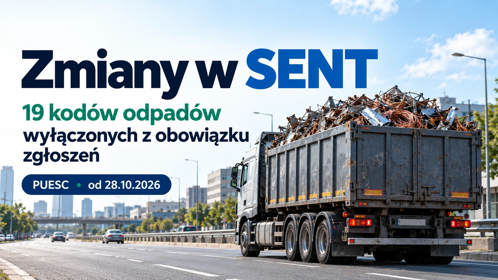 Zmiany w zgłoszeniach SENT_ transport odpadów